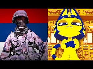 Serbs, that cat is not dancing (Zone Ankha meme)