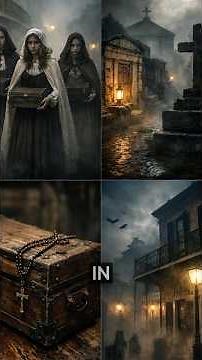 The Creepy Legend of the Casket Girls 👻 #haunted #neworleans #louisiana