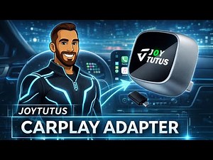 JOYTUTUS Wireless CarPlay Adapter iPhone CarPlay & Android Auto