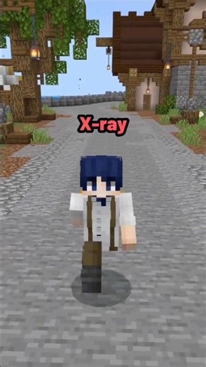 How to use X-ray in Minecraft Bedrock Edition #minecraft #tutorial