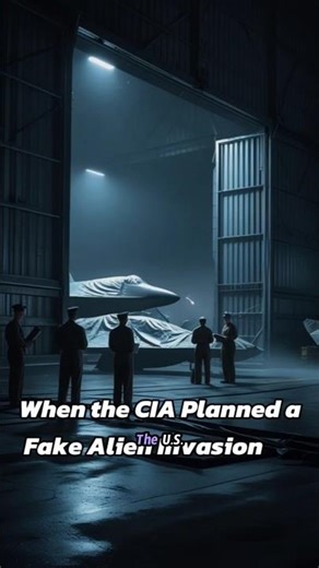 When the CIA Planned a Fake Alien Invasion #CIA #UFO #ColdWar