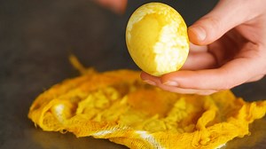 Natural Yellow Easter Eggs