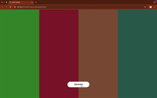 🎨 Random Color Palette GeneratorBuilt a Random Color Palette Generator using HTML, CSS, and JavaScript. This tool generates fresh, unique color combinations with a single click.Always open to… | ADITI SAINI