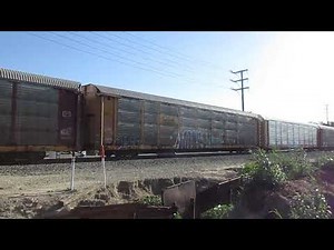 Union Pacific manifest train near Moorpark, CA