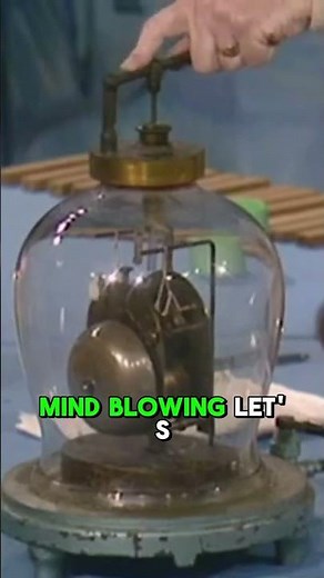 |Sound can’t travel without air😳| #shorts #science #experiment #mindblown #physics #amazing #space