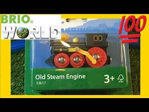 BRIO träleksaker - Brio Eisenbahn Holzspielzeug BRIO 33617 Old Steam Engine (03356 se)