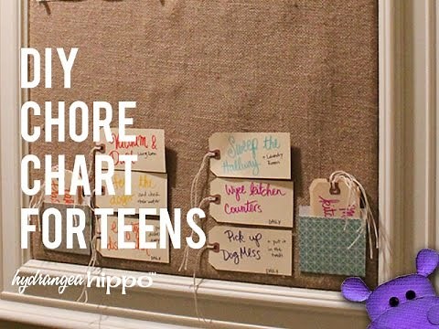 DIY Chore Chart for Teens 📈