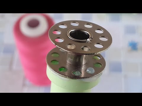 How to Rewind Thread from Large Spool into Small Spool