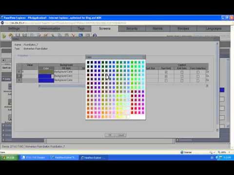 Interfaces HMI para Allen Bradley - Panel View Component Emulator