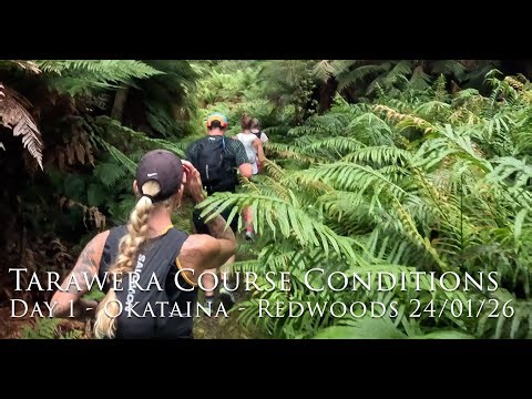 Ultra Trail Tarawera Course Conditions - Okataina to Redwoods - 25th Jan 2026