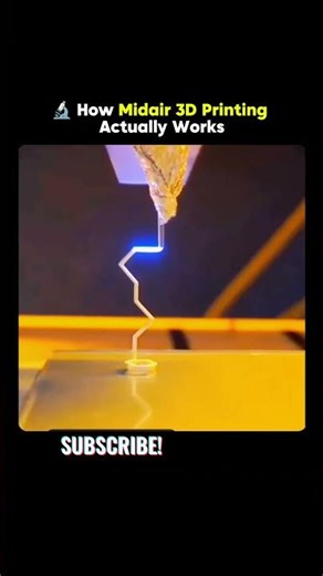 This 3D Printer Builds Objects in Midair 🤯🖨️