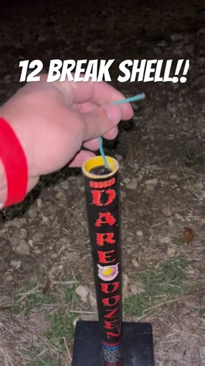 Dare Dozen 12 Break Firework Shell by Fire Hawk #vintage #fireworks #pyro