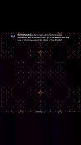 Does this remind you of a Face or an Alien? 😳😵‍💫 #reels #fractal #trippy | Sadeeq Hasan