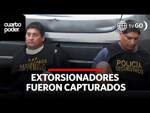 The capture of a ferocious criminal who threatened two businessmen | Cuarto Poder | Peru