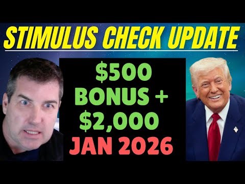 $2,000 + $500 Bonus! Stimulus Check Update: Who Could Get It and When