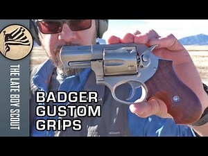 Gorgeous! But Functional...? Badger Grips on a Ruger SP101
