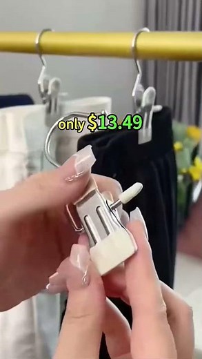 Affordable Clip Hangers: Closet Organization Made Easy for Only $13.49!