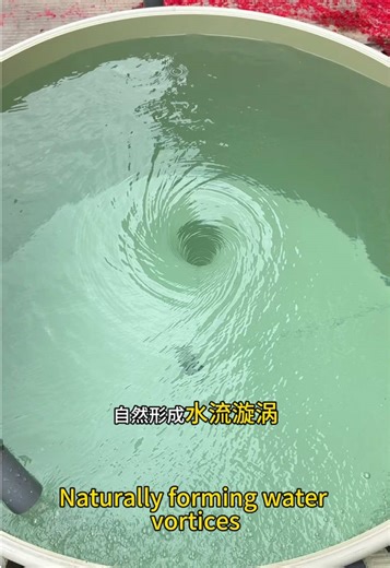 Naturally form a water flow vortex PP culture pond#Various sizes are supported#pp recirculating aquaculture pond