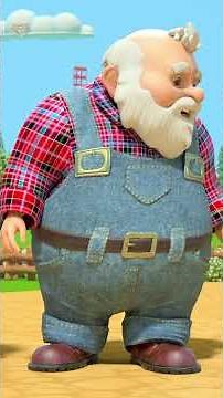 old mcdonald had a farm #shorts #oldmcdonald #farmanimals