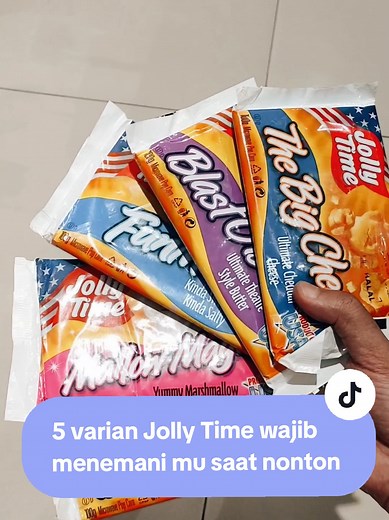 5 Varian Jolly Time Popcorn Wajib Saat Nonton