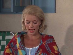 Hot Swimsuit Frogwoman with bathing cap trapped underwater