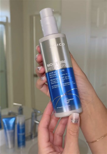 This winter-ready hair trio ❄️ Moisture Recovery Shampoo & Conditioner 24HR Moisture Recharge Leave-In, is the go-to for deeply hydrated, soft, healthy-looking hair all season long. 💙 ✨ Delivers instant, lasting moisture ✨ Leaves hair soft, smooth & shiny ✨ Helps protect against winter dryness Hydration that shows. Powered by Joico 🤍 #Joico #Joico24HRRecharge #JoicoMoistureRecovery #hairtok #heathlyhair