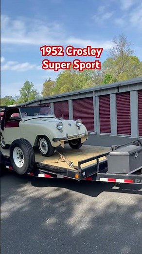 A Rare 1952 Crosley Super Sport joins the collection! #crosley #supersport #minicar