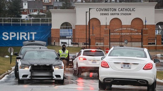 Covington Catholic re-opens after viral video shows students confronting protestors