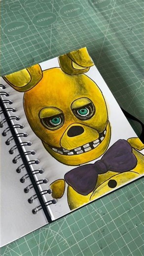 Spring Bonnie - Five Night at Freddys #art #desenho #fivenightsatfreddys #fnaf #springbonnie