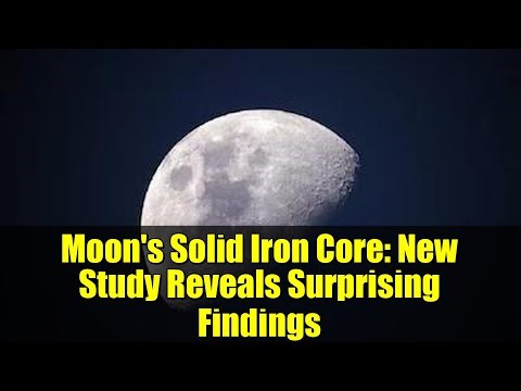 Moon's Solid Iron Core: New Study Reveals Surprising Findings
