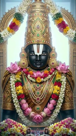 Lord Balaji's Divine Eyes! 👁️ Zoomed Darshan 🙏 Can we hit 700? 🎯 #BhaktiShorts #Balaji #Tirumala