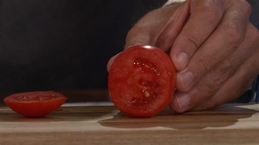 Jimmy makes Helen Mirren & Pierce Brosnan salsa with his homegrown tomato! 🍅 | The Tonight Show Starring Jimmy Fallon