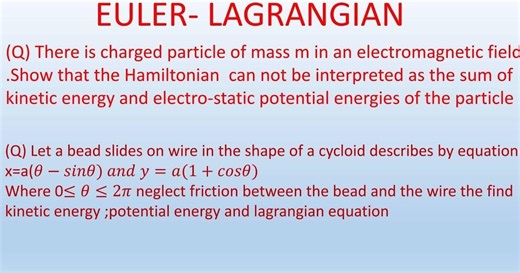 Classical mechanics (Hamiltonian and Lagrangian ) – Lifeboat News: The Blog