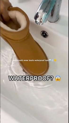 I Made My UGGS WATERPROOF! 😱😳💦