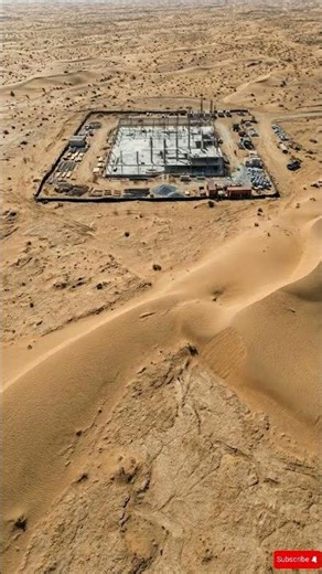 Desert Skyscraper Construction Timelapse From Empty Land To Iconic Tower#shortvideo