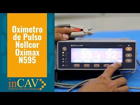 El Oximetro de Pulso Nellcor Oximax N595