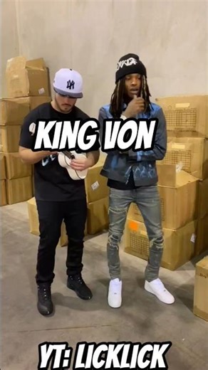 KING VON 🩸 Every story he told sounded like a movie scene 🎬🔥 #KingVon #LLKV #rap #DrillLegend #Viral