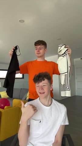Let Adam B and his brother blindly choose their outfits