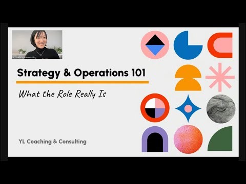 Strategy & Operations 101: What the Role Really Is