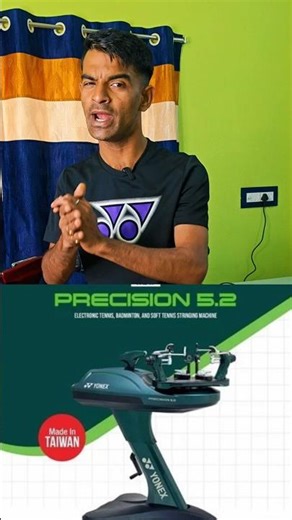 Precision 5.2 Yonex | Electronic Stringing Machine | #guttingmachine#racket #stringing #badminton