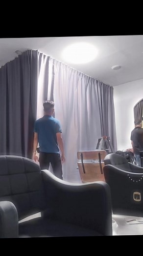 2.1K views | Cruve track curtain Www.wasap.my/60108340265 Careline...