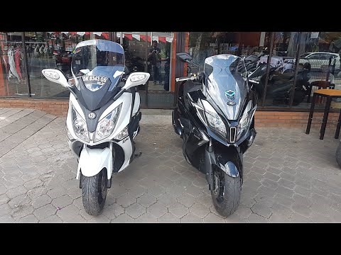 Kymco Downtown 250cc Versus SYM GTS 250cc