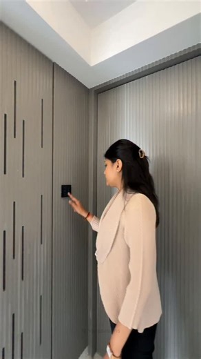 HNinedesigns | Architects | Interior designers on Instagram: "So we conducted a Smart Switch Demo for our entire design team. Because when designers understand how these switches work, they plan light points smarter, cleaner, and with precision. ◾Minimal, Stylish & Architectural “Smart switches look super sleek, minimal, and elegant — unlike bulky TikTok-style switches. They blend into modern interiors instead of standing out.” ◾ Zero Sound, Smooth Touch “No clicking sound. No friction. Just smo
