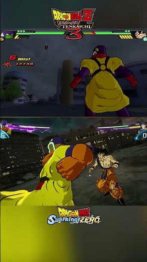 Lord Slug Ultimate Attack Comparison - BT3 Vs Sparking ZERO