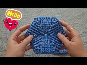 Embossed crochet motif | Simple and stylish for beginners