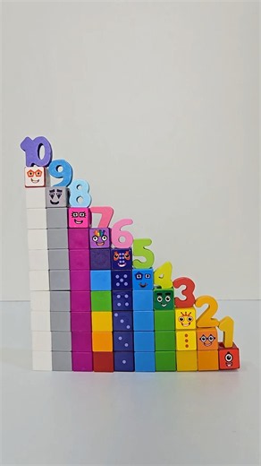 Learn Numbers 1-10 with Numberblocks | Fun Counting for Kids #shorts