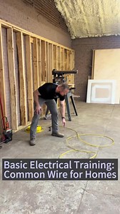 What's a common wire to see used in homes? 🎥: thehomebuildingshow #electrical #electrician #engineering #electricalengineering #electronics #electricianlife #technology #electricians #electricity #electricalwork #electric #sparky | Electrical Career Now