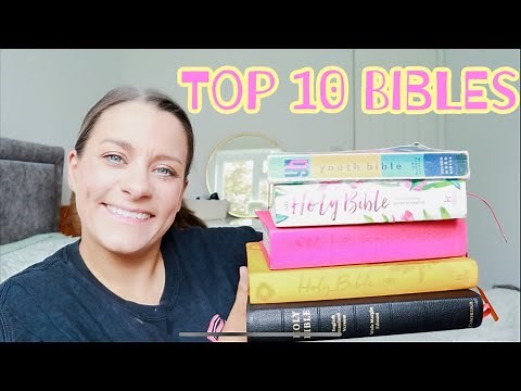 Top 10 Bibles | Bible Reviews | My Top 10 So Far.