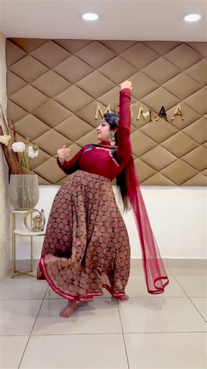 Saree converted Anarkali