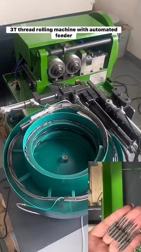3T thread rolling machine with automated feeder | Lv Han